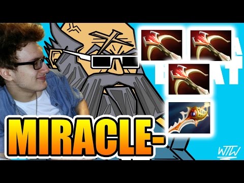 Miracle- Dota 2 [Kunkka] 3 DAEDALUS Plus 1 RAPIER
