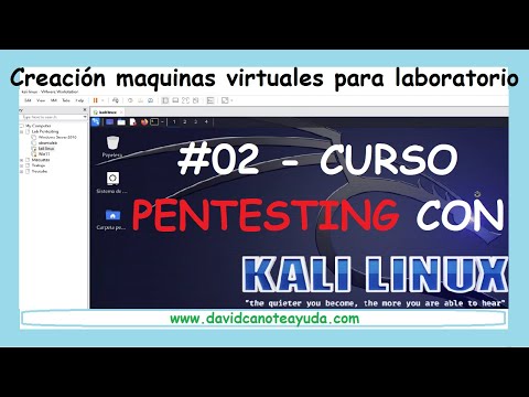 CURSO PENTESTING - #02 Creación maquinas virtuales en laboratorio pentesting