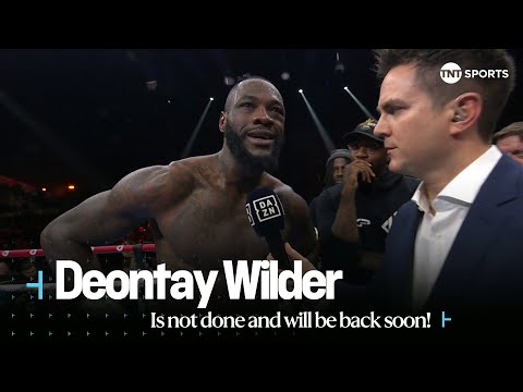 "TIMING WAS OFF” 😳 | Deontay Wilder says he's not done and will be back soon after Parker defeat 🥊