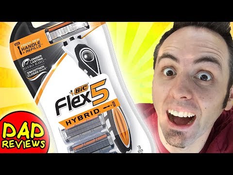 BEST SHAVING RAZOR FOR MEN | Bic Flex 5 Hybrid Review