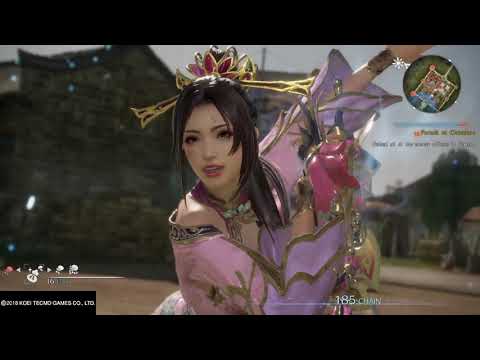 Dynasty Warriors 9 - Diao Chan Gameplay