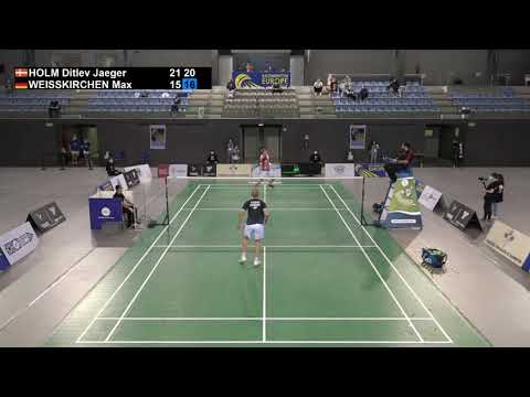 Match point - Ditlev Jaeger Holm vs Max Weisskirchen - MS, Final - Portuguese International 2021