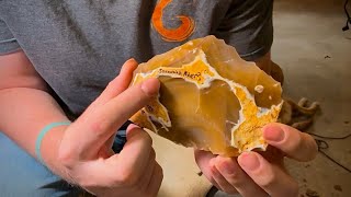Flintknapping Tallahatta AGATE!