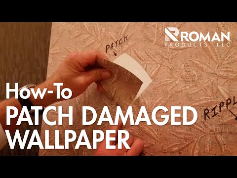 How to Patch Wallpaper | ROMAN Products