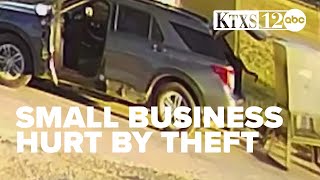 How does theft impact local businesses?