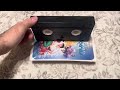 The Little Mermaid 1990 VHS Overview Vertical Ink Label Copy
