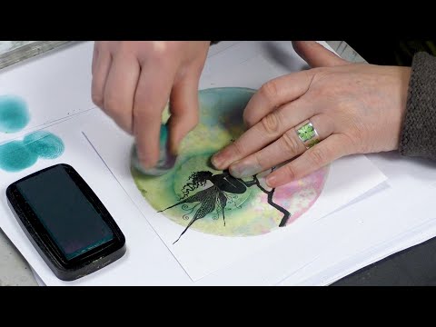 Jaylar on a Branch - A Lavinia Stamps Tutorial