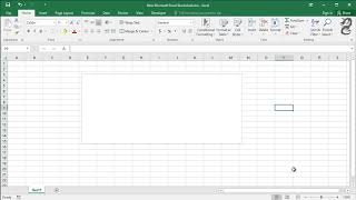 How to remove the outline of a text box in Excel