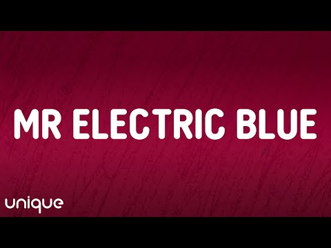Benson Boone - Mr Electric Blue (Lyrics)