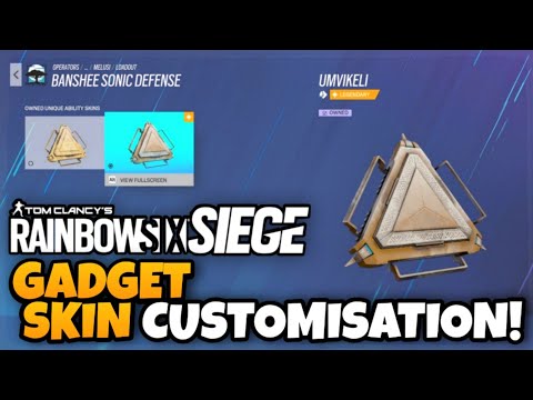 First In-Game Look At Gadget Customisation's In Rainbow Six Siege Year 7!