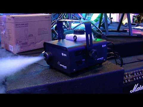 NEW QTX Fog Machine QTFX-900 MKII Demo | PMTVUK