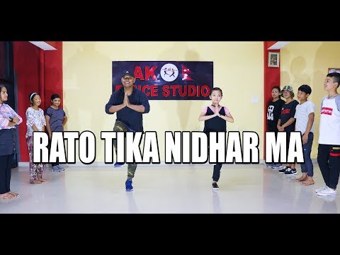 RATO TIKA NIDHAR MA - Movie Title Song || Pramod Kharel, Melina Rai || ASHISH MALLA CHOREOGRAPHY