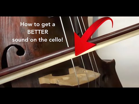 How to Get a *BETTER* Cello Sound - Lessons for the Beginner to Intermediate Player