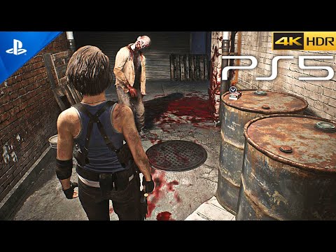 (PS5) RESIDENT EVIL 3 is AMAZING | Ultra High Graphics Gameplay [4K HDR 60 FPS]