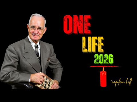 You Have Only ONE LIFE – Don’t Waste It | Napoleon Hill MotivationL|  2026