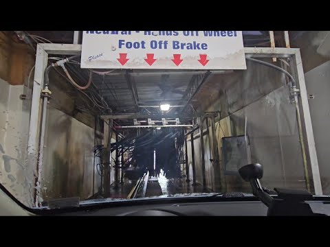 Very Old (Econocraft?) Hybrid Tunnel With Bad Protovest Dryer - Don's Car Wash, Jamestown NY