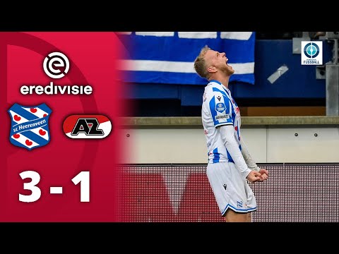 Brouwers' Traumtor on top! Heerenveen dominiert schwaches AZ | SC Heerenveen - AZ Alkmaar