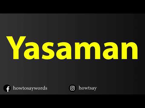 How To Pronounce Yasaman