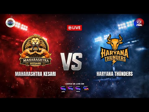 LIVE | Maharashtra Kesari vs Haryana Thunders | Pro Wrestling League 2026 | Desh Ka Asli Dangal