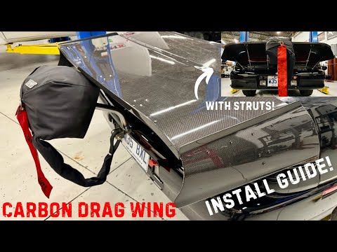 Carbon Fiber Drag Wing Installation Made EASY