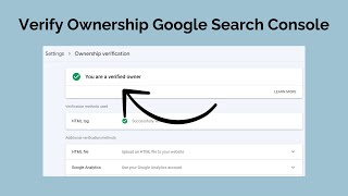 How To Verify Ownership for Google Search Console on WordPress [2024]
