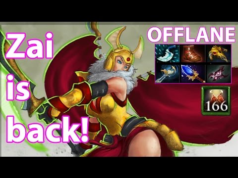 Zai is back - Legion commander Offland - Tryhard Ranked Gameplay
