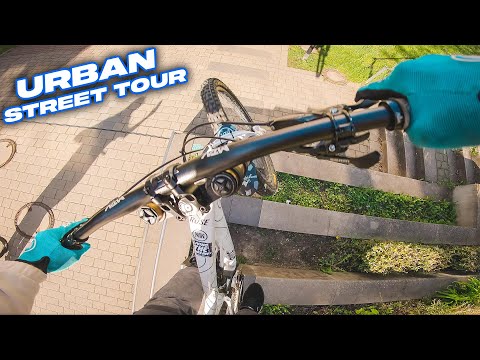 URBAN DOWNHILL MTB Street Tour JENA, Germany - Lukas Knopf
