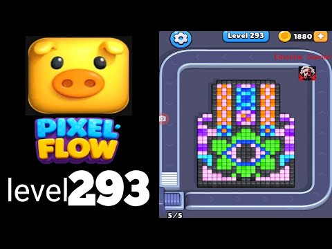 Pixel Flow Level 293 Walkthrough