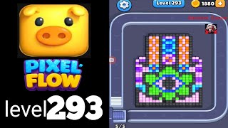 Pixelflow level 293 Guide Walkthrough Solution