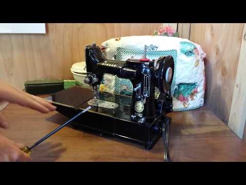How To Adjust a Singer Featherweight Belt
