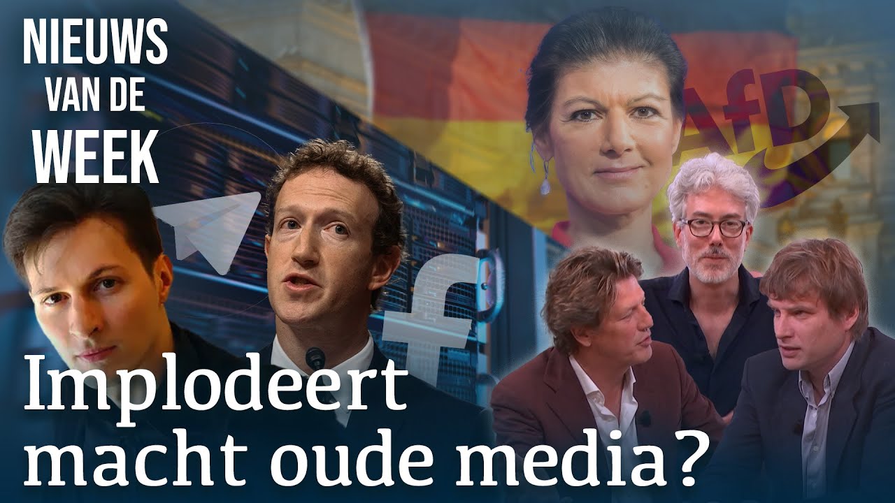 Censuur op sociale media, X-verbod Brazilië, Duitse verkiezingen en meer | #1691 Nieuws v/d Week