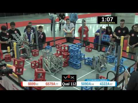 2015 VRC Sci Q112 - 8899 6879A vs 5090A 4322A - 60 to 57 - VEX Worlds 2015 - Science Division
