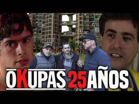 Squatters 25 years old. The Docke Towers by Black Pablo and the Mule.