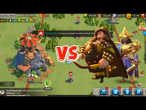 Genghis Khan/Chandragupta rally - Rise of Kingdoms RoK (#9)