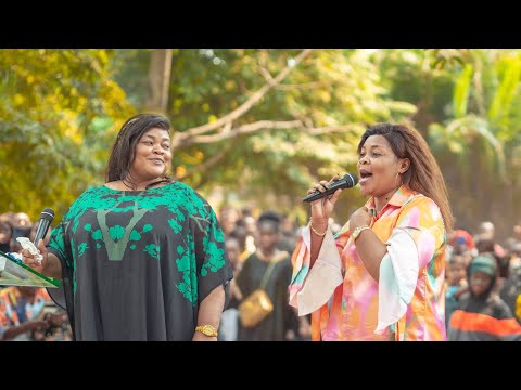 FEMME THAMAR FEAT EUNICE MANYANGA ET  MAMAN VERO LIVE MUSIQUE