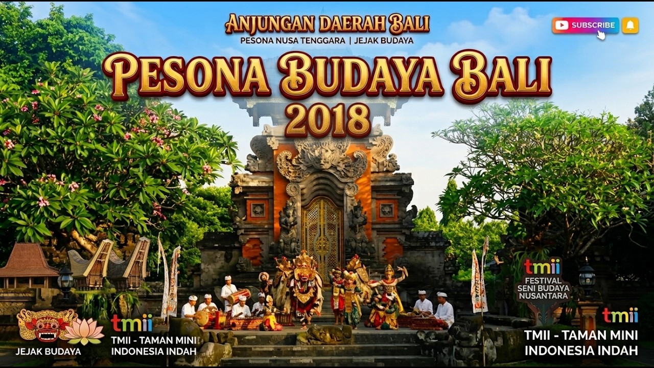 Pesona Budaya Kabupaten Jembrana Tahun 2018 Part 1