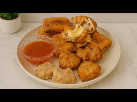 RESEP DIMSUM GORENG CROT YANG LAGI VIRAL ENAK BANGETTT