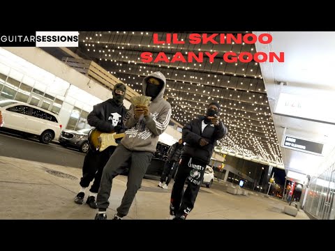 Lil Skinoo, Saany Goon & Frank Beats "GUITAR SESSION" Dir By @flexxbfilmz