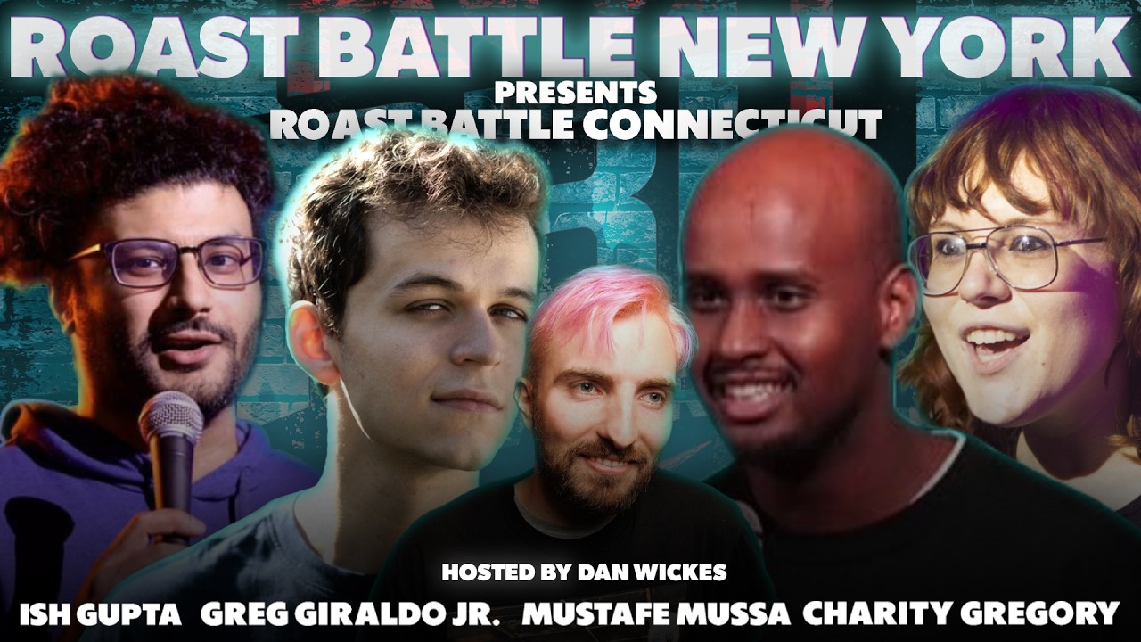 Roast Battle Connecticut 9 | Ish Gupta | Greg Giraldo Jr. | Mustafe Mussa | Charity Gregory