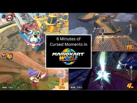 6 Minutes of Cursed Moments in Mario Kart World