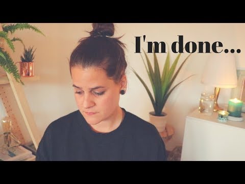 I CAN'T DO THIS ANYMORE... Quitting YouTube?