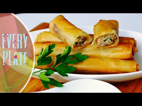 PORK LUMPIA | FILIPINO FRIED SPRING ROLLS | EVERY PLate