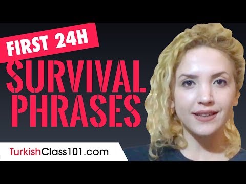 All The Turkish You Need for Your First 24 Hours in Turkey