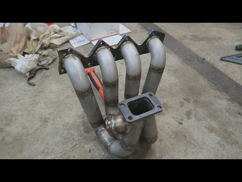 First Turbo Manifold I Have Ever Made