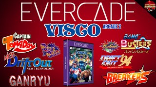 Brand New Evercade Visco Arcade 2 - Every Game Played - Showcase #evercade #neogeo #arcadegames 