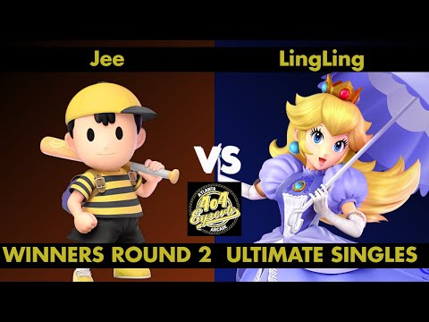 SSBU - 4o4 Smash Night 17 - Jee (Ness) vs 16B| LingLing (Peach) - Winners Round 2