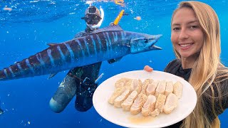Learning to Swim Again... Wahoo Spear & Sear!