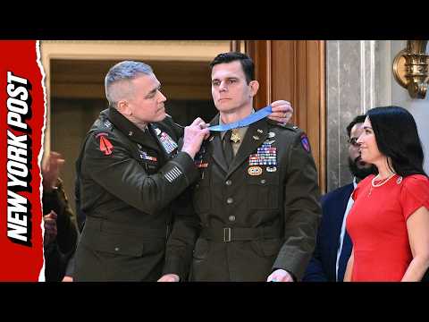 Trump Awards Medal of Honor to Hero Pilot Wounded in Maduro Raid