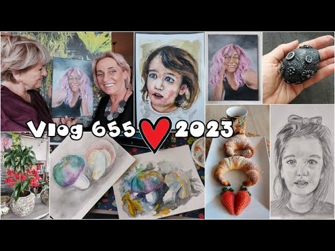 Vlog 655/23 - kraslice a portréty