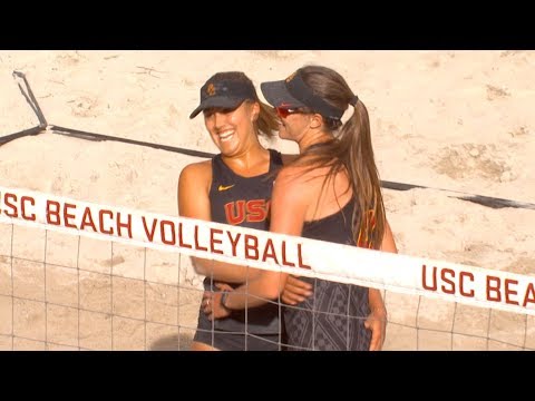 Recap: No. 2 USC beach volleyball knocks off a pair of top-10 opponents, grabs its sixth straight...